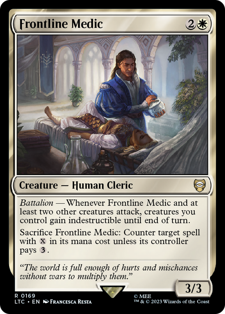 Magic: The Gathering - Frontline Medic - Tales of Middle-earth Commander