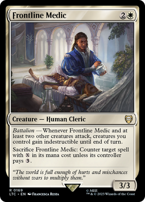 Magic: The Gathering - Frontline Medic - Tales of Middle-earth Commander