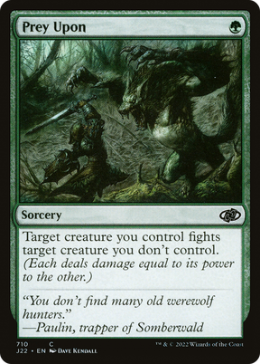 Magic: The Gathering - Prey Upon - Jumpstart 2022
