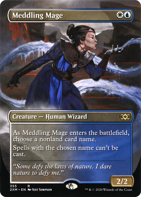 Magic: The Gathering - Meddling Mage Foil - Double Masters
