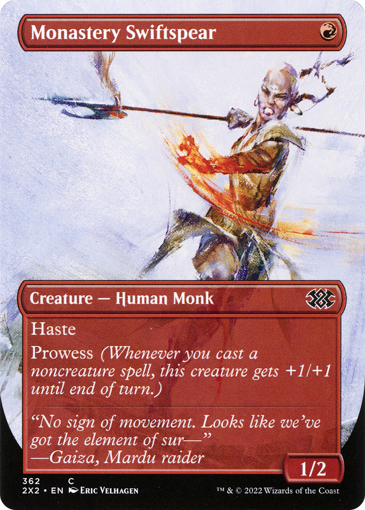 Magic: The Gathering - Monastery Swiftspear - Double Masters 2022