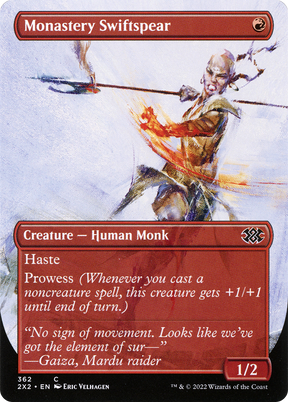 Magic: The Gathering - Monastery Swiftspear - Double Masters 2022