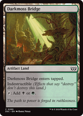 Magic: The Gathering - Darkmoss Bridge - Duskmourn: House of Horror Commander
