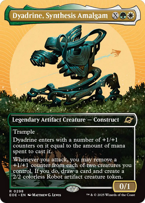 Magic: The Gathering - Dyadrine, Synthesis Amalgam Foil - Edge of Eternities
