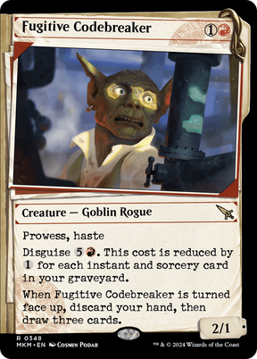 Magic: The Gathering - Fugitive Codebreaker - Murders at Karlov Manor