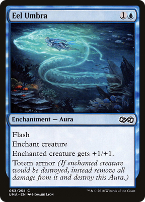 Magic: The Gathering - Eel Umbra Foil - Ultimate Masters