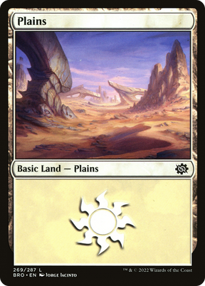 Magic: The Gathering - Plains #269 Foil - The Brothers' War