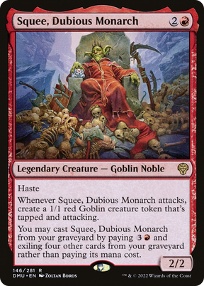 Magic: The Gathering - Squee, Dubious Monarch Foil - Dominaria United
