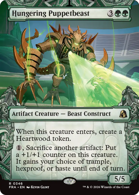 Magic: The Gathering - Hungering Puppetbeast Foil - Reality Fracture