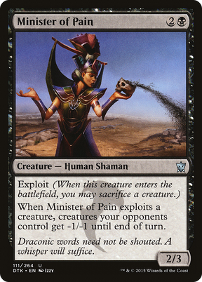Magic: The Gathering - Minister of Pain Foil - Dragons of Tarkir