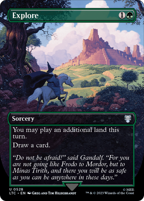 Magic: The Gathering - Explore Foil - Tales of Middle-earth Commander