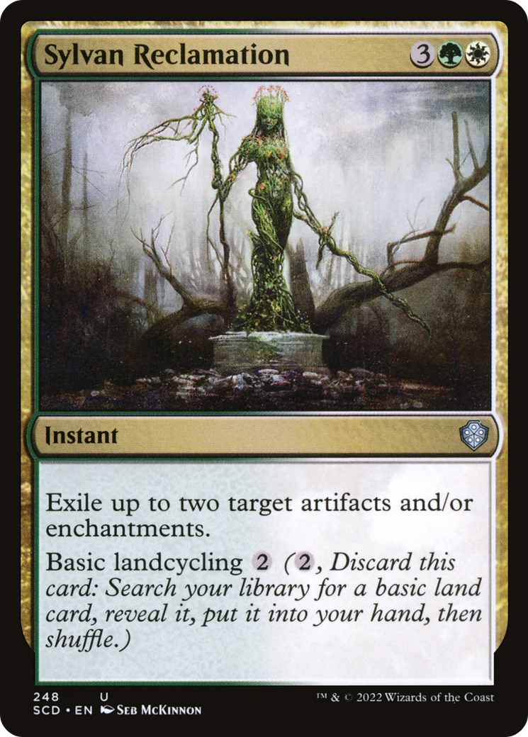 Magic: The Gathering - Sylvan Reclamation - Starter Commander Decks