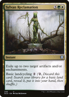 Magic: The Gathering - Sylvan Reclamation - Starter Commander Decks