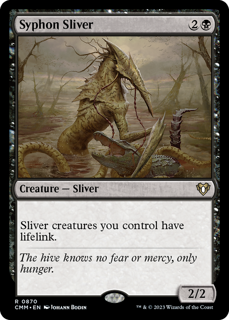 Magic: The Gathering - Syphon Sliver - Commander Masters