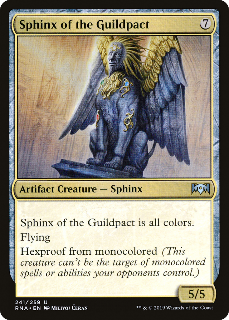 Magic: The Gathering - Sphinx of the Guildpact Foil - Ravnica Allegiance