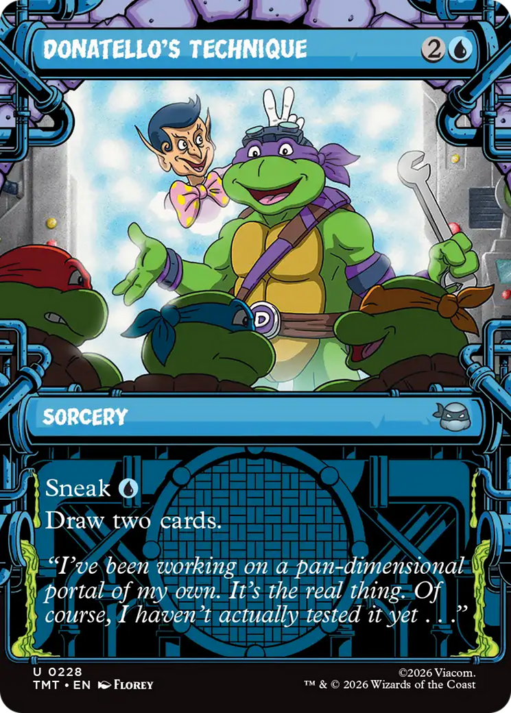 Magic: The Gathering - Donatello's Technique - Teenage Mutant Ninja Turtles