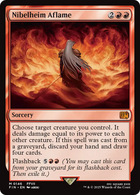 Magic: The Gathering - Nibelheim Aflame Foil - Final Fantasy
