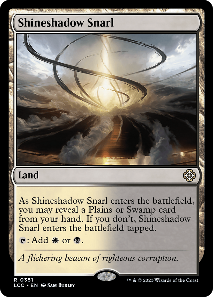 Magic: The Gathering - Shineshadow Snarl - The Lost Caverns of Ixalan Commander