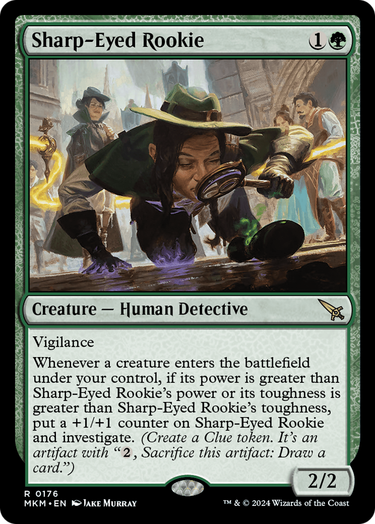 Magic: The Gathering - Sharp-Eyed Rookie - Murders at Karlov Manor