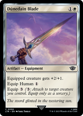 Magic: The Gathering - Dúnedain Blade Foil - The Lord of the Rings: Tales of Middle-earth