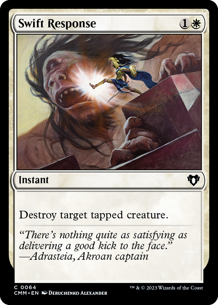 Magic: The Gathering - Swift Response - Commander Masters