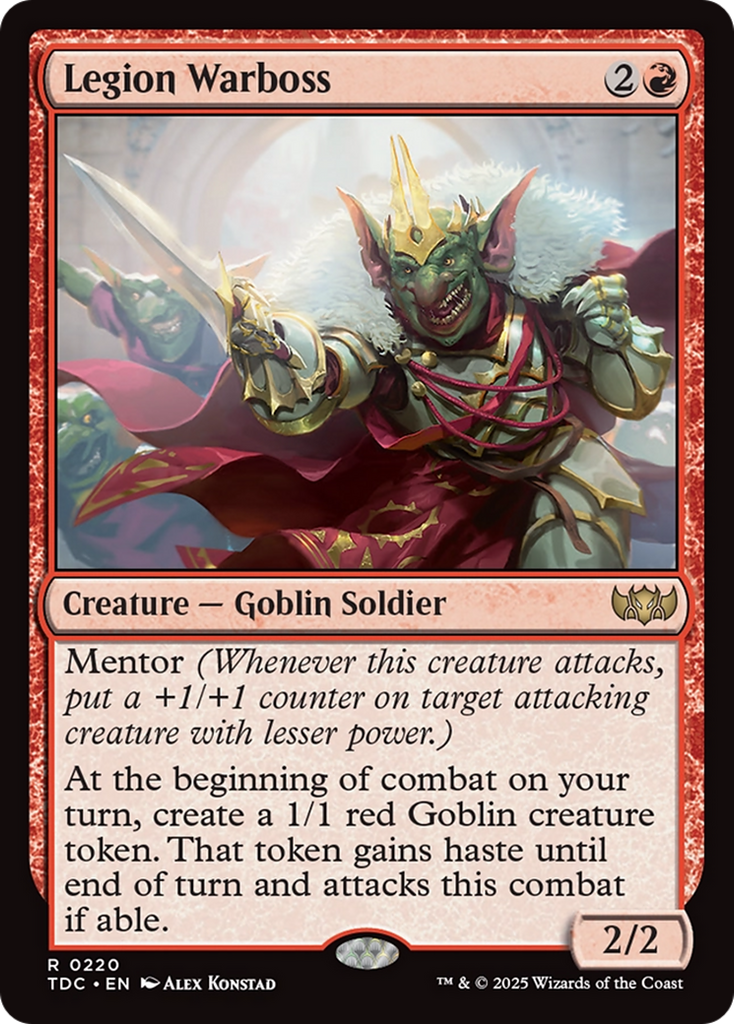 Magic: The Gathering - Legion Warboss - Tarkir: Dragonstorm Commander