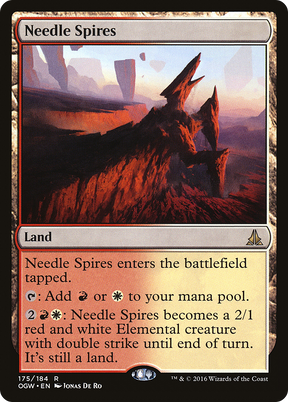 Magic: The Gathering - Needle Spires Foil - Oath of the Gatewatch