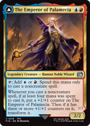 Magic: The Gathering - The Emperor of Palamecia // The Lord Master of Hell - Final Fantasy
