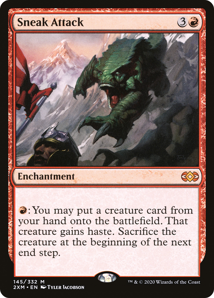 Magic: The Gathering - Sneak Attack Foil - Double Masters