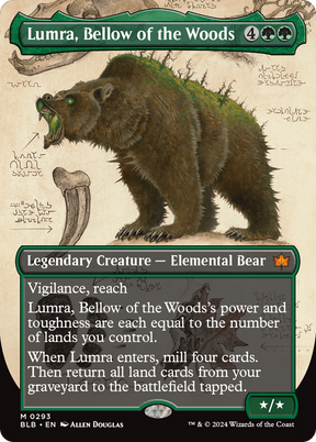 Magic: The Gathering - Lumra, Bellow of the Woods Foil - Bloomburrow
