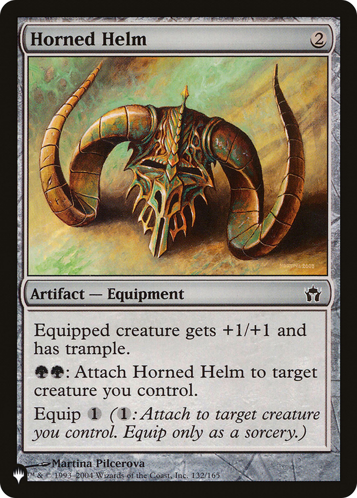 Magic: The Gathering - Horned Helm - The List