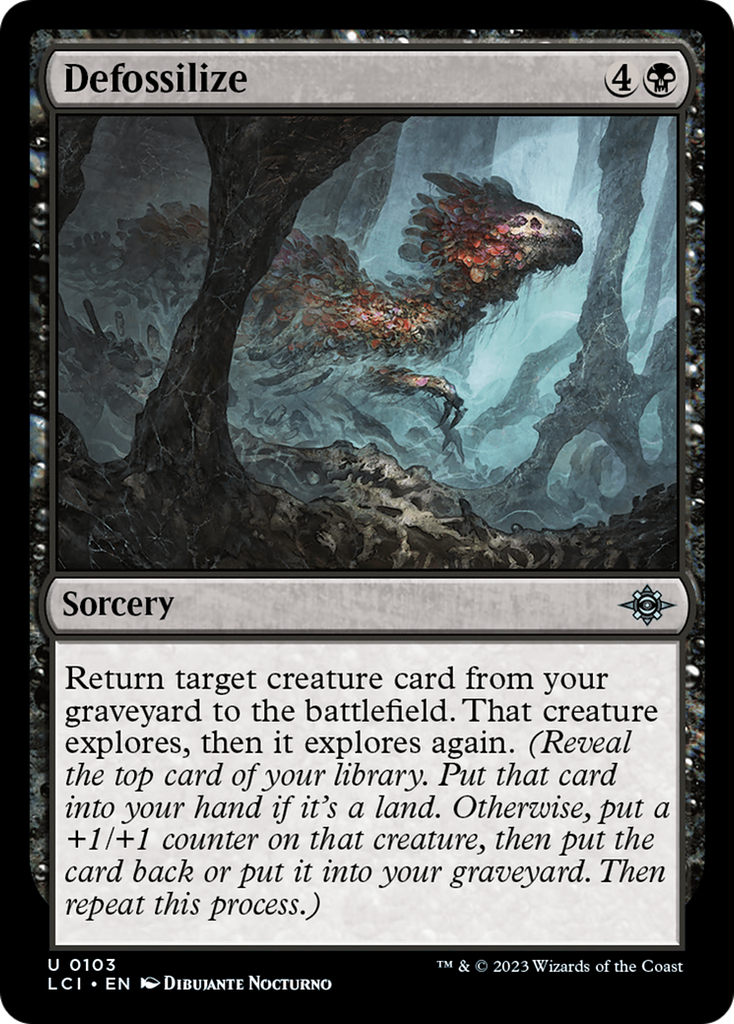 Magic: The Gathering - Defossilize - The Lost Caverns of Ixalan