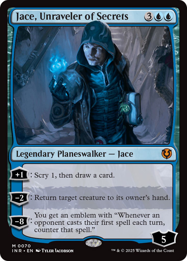 Magic: The Gathering - Jace, Unraveler of Secrets - Innistrad Remastered