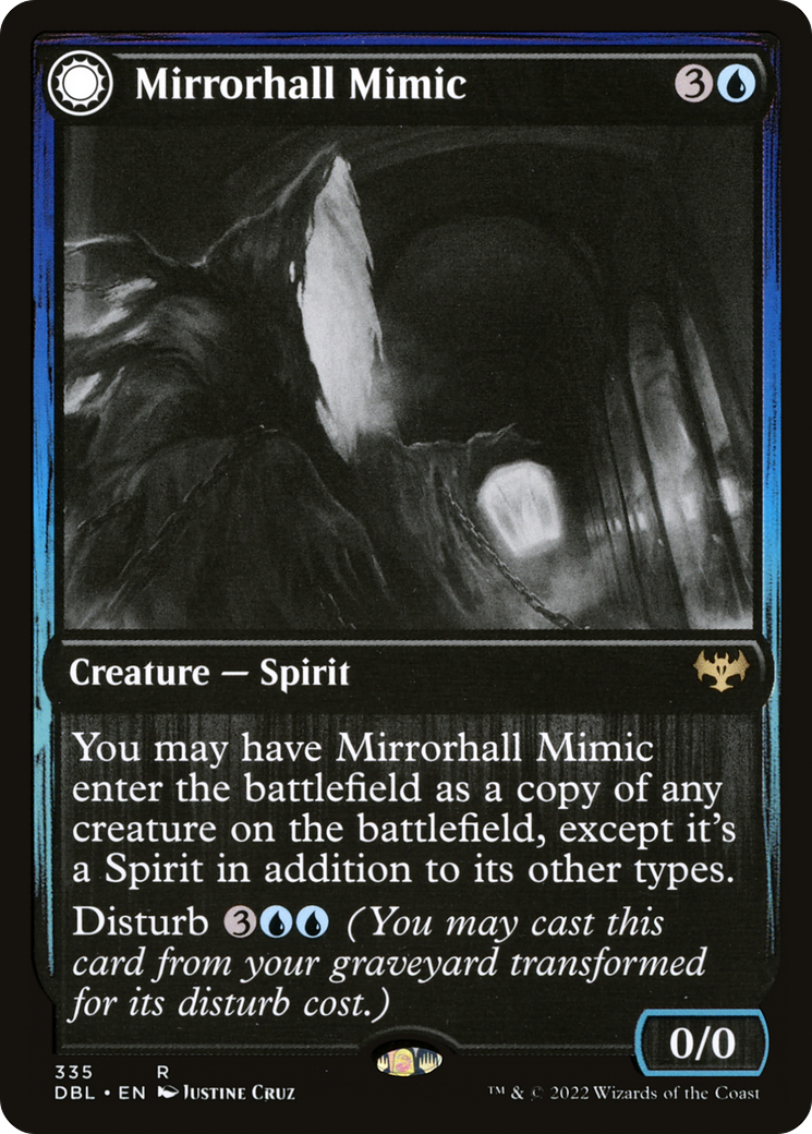 Magic: The Gathering - Mirrorhall Mimic // Ghastly Mimicry - Innistrad: Double Feature