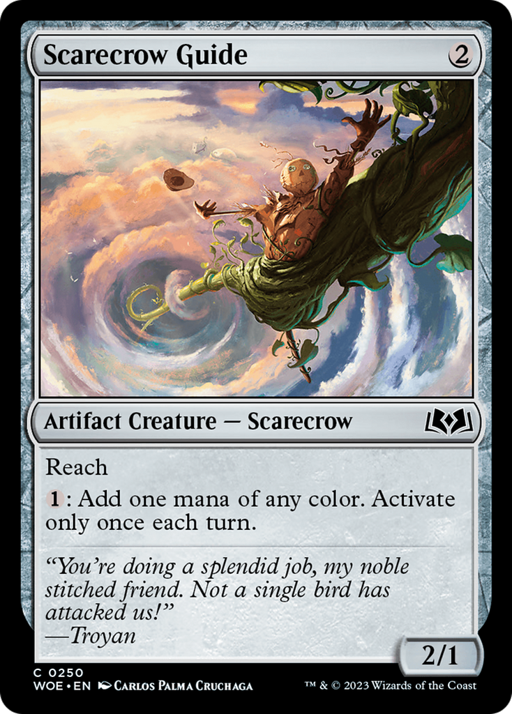 Magic: The Gathering - Scarecrow Guide Foil - Wilds of Eldraine