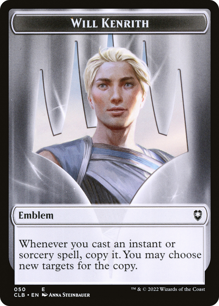 Magic: The Gathering - Will Kenrith Emblem - Battle for Baldur's Gate Tokens