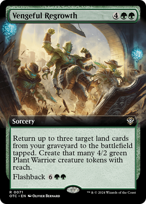 Magic: The Gathering - Vengeful Regrowth - Outlaws of Thunder Junction Commander