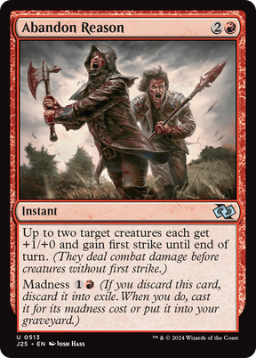Magic: The Gathering - Abandon Reason - Foundations Jumpstart