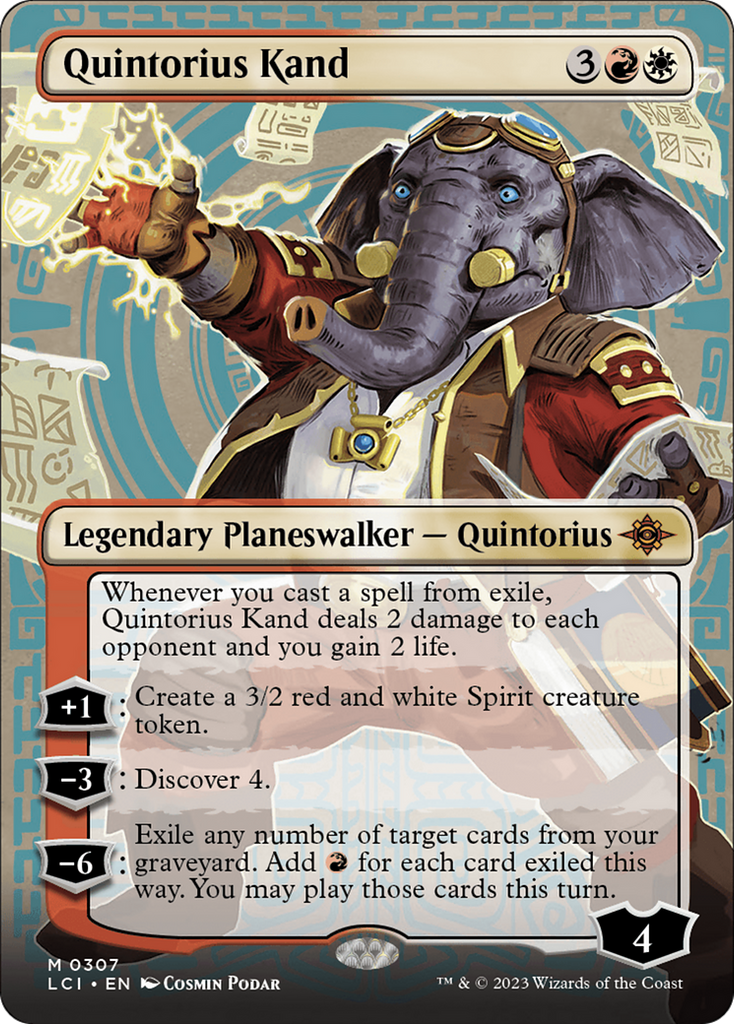 Magic: The Gathering - Quintorius Kand Foil - The Lost Caverns of Ixalan