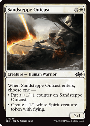 Magic: The Gathering - Sandsteppe Outcast - Foundations Jumpstart
