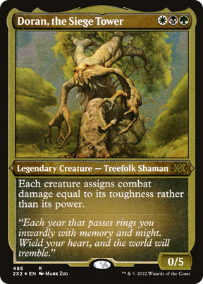 Magic: The Gathering - Doran, the Siege Tower Foil - Double Masters 2022