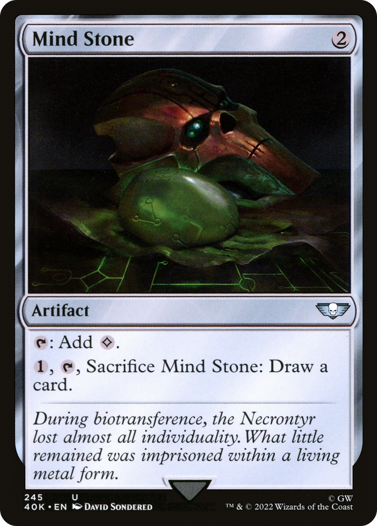 Magic: The Gathering - Mind Stone - Warhammer 40000 Commander