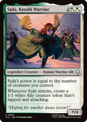 Magic: The Gathering - Suki, Kyoshi Warrior - Avatar: The Last Airbender