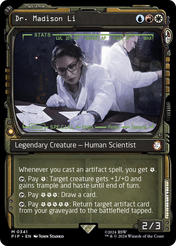 Magic: The Gathering - Dr. Madison Li Foil - Fallout