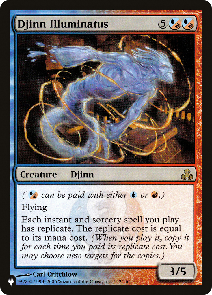 Magic: The Gathering - Djinn Illuminatus - The List