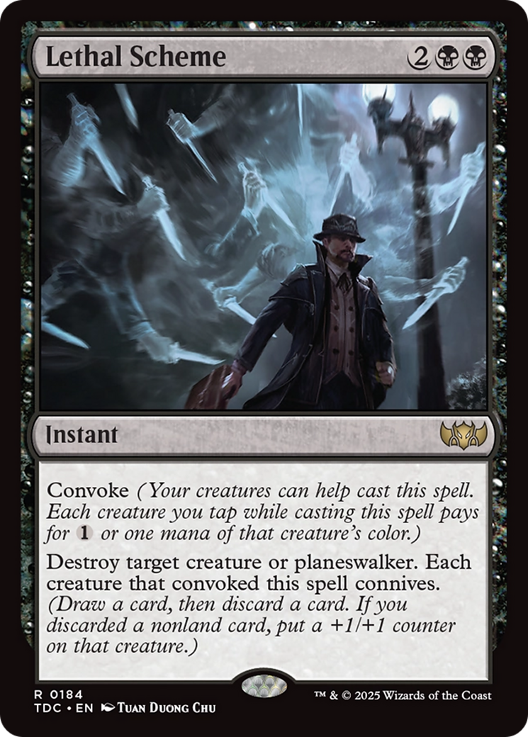Magic: The Gathering - Lethal Scheme - Tarkir: Dragonstorm Commander