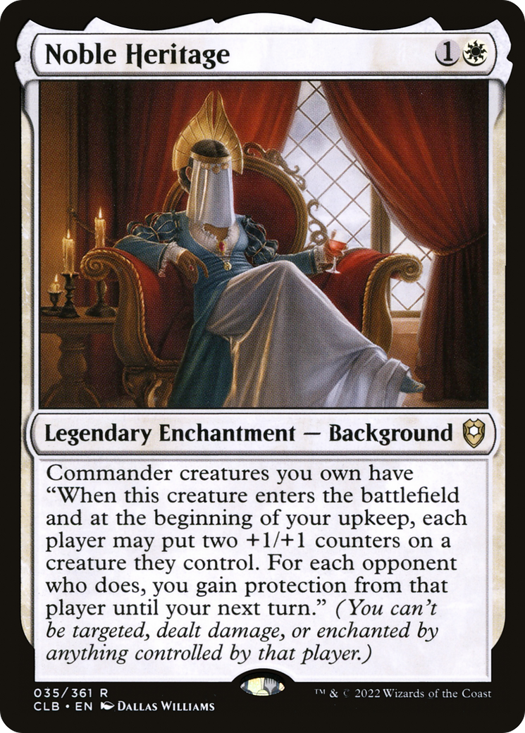 Magic: The Gathering - Noble Heritage - Commander Legends: Battle for Baldur's Gate