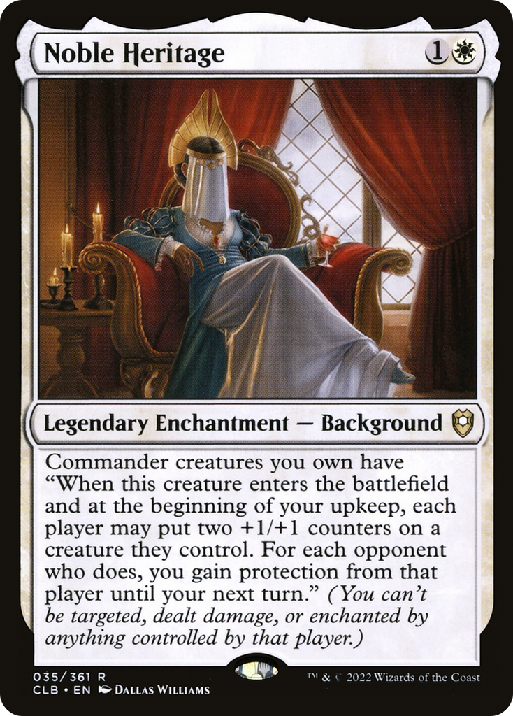 Magic: The Gathering - Noble Heritage - Commander Legends: Battle for Baldur's Gate