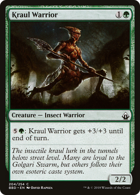 Magic: The Gathering - Kraul Warrior Foil - Battlebond