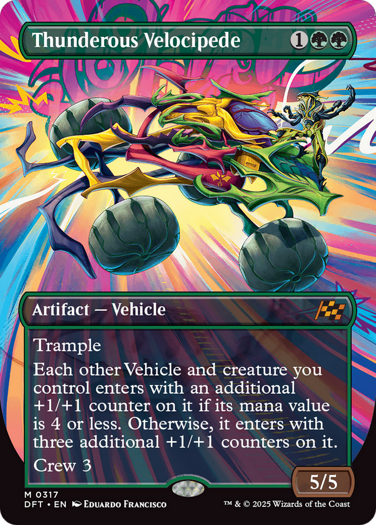 Magic: The Gathering - Thunderous Velocipede - Aetherdrift